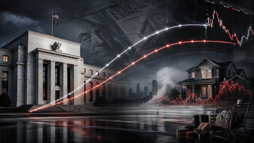 Editorial cover showing the Fed, the yield curve, and a discount-rate warning