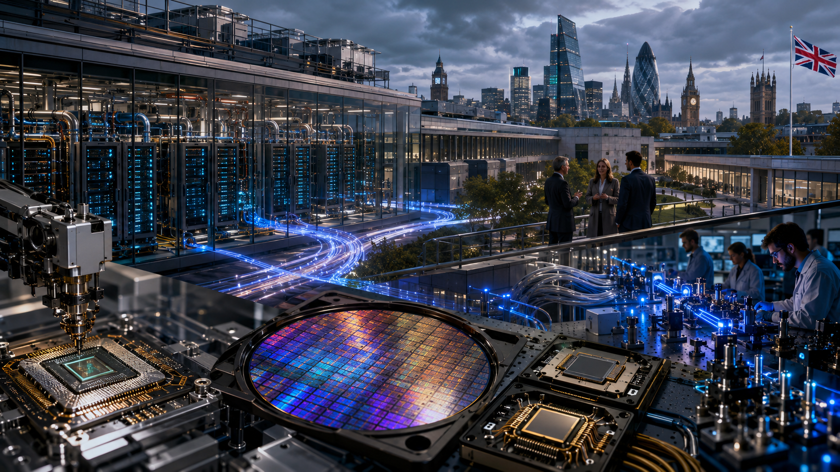 AI compute, sovereign infrastructure, and university research graphic