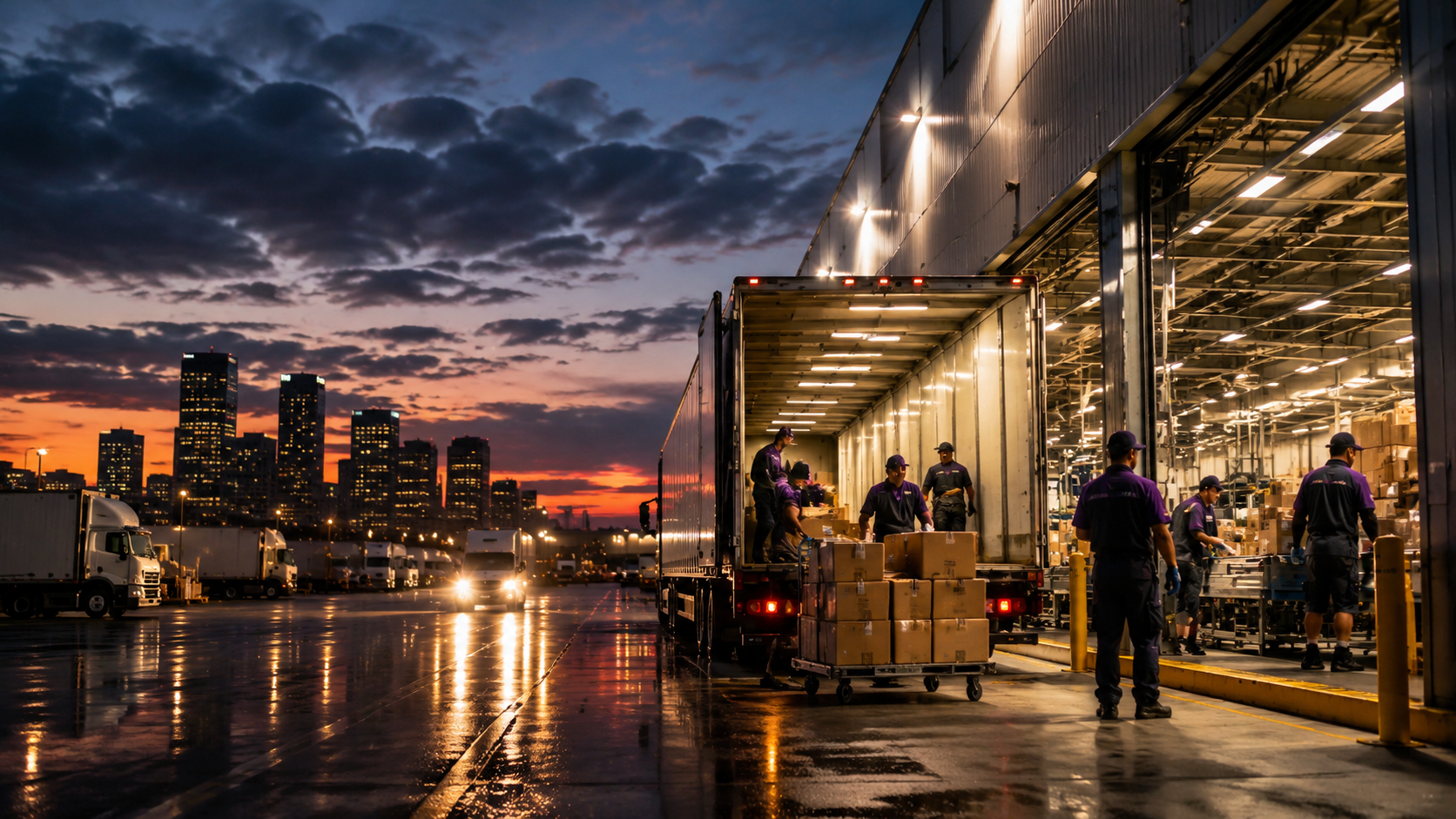 FedEx parcel network, pricing discipline, and margin recovery graphic