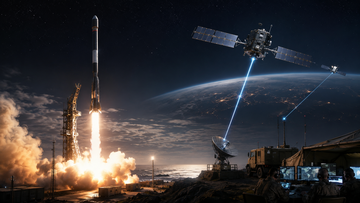 Responsive launch timeline, tactical space, and mission readiness graphic