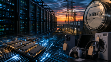 Data centers, memory chips, electricity lines, and consumer electronics pricing pressure