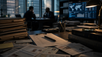 Bank compliance screen, underwriting checklist, and immigration status risk overlay