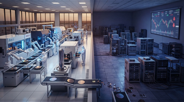 Semiconductor bear market dashboard separating AI toll collectors from beta names