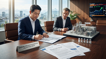 Samsung Biologics $1.8B All-Cash Bid for PolyPeptide: Korea's Biggest CDMO Bet Yet on the GLP-1 Peptide Boom insight cover
