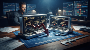 BetMGM's first guidance cut tied to prediction markets signals US iGaming TAM is being repriced insight cover