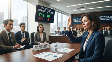 Replimune Just Doubled After a 10-3 Vote — That's Not the Story. The Story Is That Two FDA Rejections Just Became One Approval insight cover