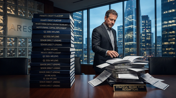 Ares Printed $36B in a Quarter. The Same Quarter It Capped Withdrawals on a $10.7B Fund. insight cover