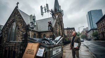 Dish’s bankruptcy is pushing $40,000 antenna-removal bills onto churches—while a $2.4B FCC fund tries to ring-fence who pays insight cover