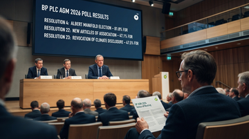 BP’s AGM vote didn’t just reject resolutions—it pressured the company to defend its climate governance and capital discipline trade-off in front of the market insight cover