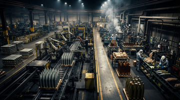 The real bottleneck in 155mm restock isn’t the shell-body line—it’s TNT, propellant charges, and the energetics/chemicals substrate insight cover