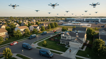 Amazon’s nearly-500-locale drone scale test forces a real question: does air delivery finally beat ground on unit cost—or just on speed? insight cover