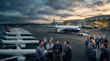 Boeing’s cash-flow rebound just met a contract wall: a SPEEA strike vote adds a real probability of MAX delivery slippage insight cover