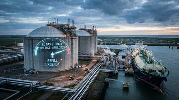 Europe’s depleted storage turns US LNG into the swing supplier for winter—and it can reprice the whole LNG value chain insight cover