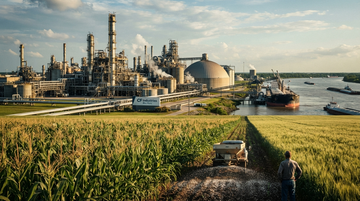 Corn and wheat at 3-year highs don’t automatically mean fertilizer margins—Louisiana gas-cost capacity can flip the second derivative in US nitrogen pricing power insight cover